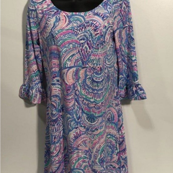 NWT Lilly Pulitzer Sophie Dress Happy as a Clam - Picture 4 of 5